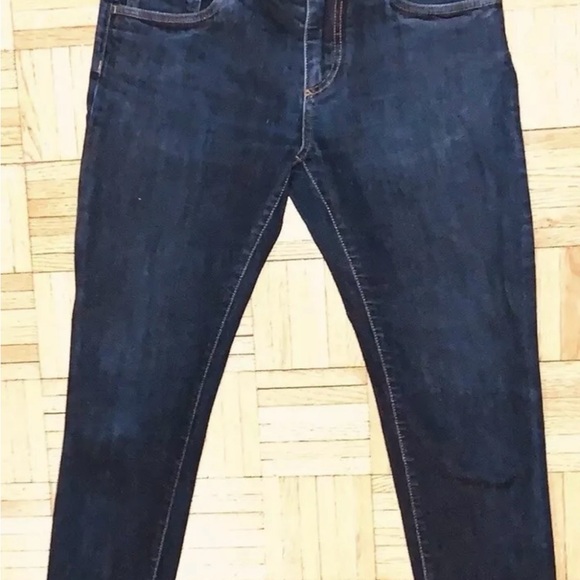 DOLCE & GABBANA Men’s Runway Jeans Metallic embroidery Crown & Bee US 30 - Picture 2 of 13